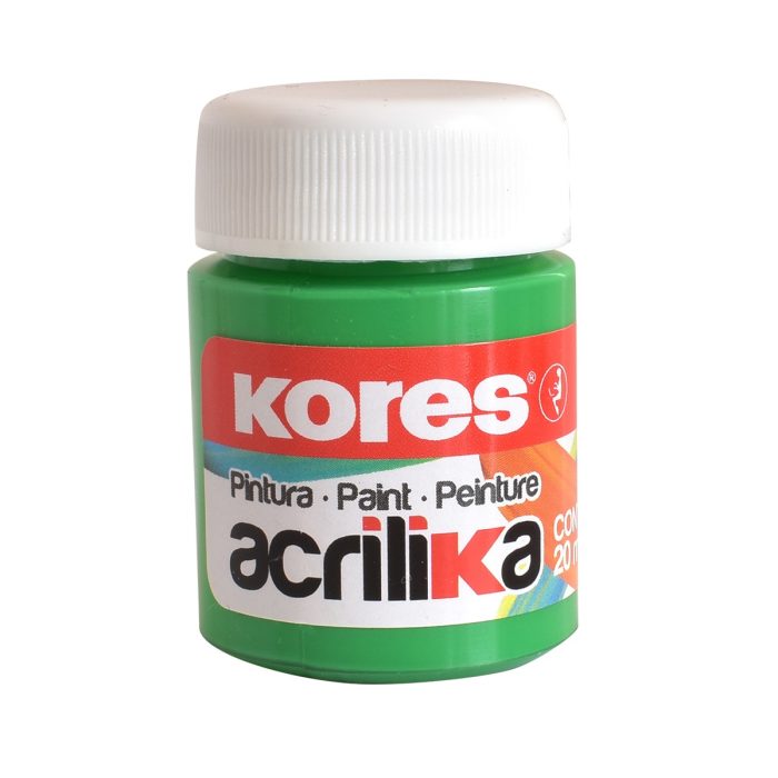 Pintura acrilika 20 ml. VERDE