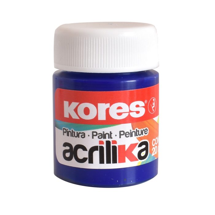 Pintura acrilika 20 ml. AZUL