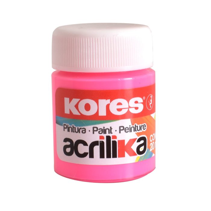 Pintura acrilika 20 ml. ROSA